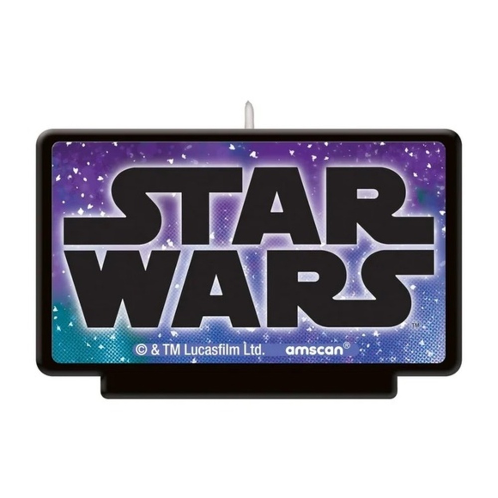 Amscan Star Wars Galaxy Candle